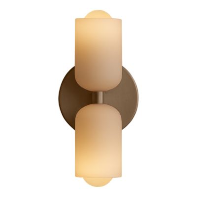 Glass Up Down Sconce, Slim