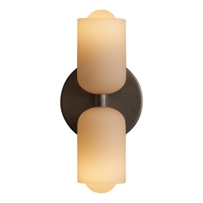 Glass Up Down Sconce, Slim