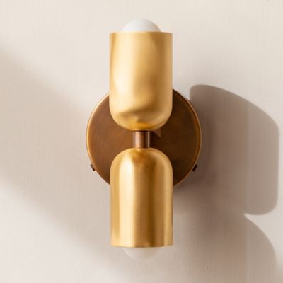 Brass Up Down Wall Sconce