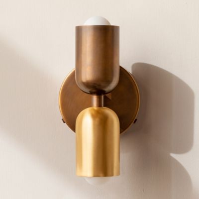 Brass Up Down Wall Sconce