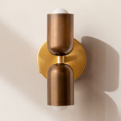 Brass Up Down Wall Sconce