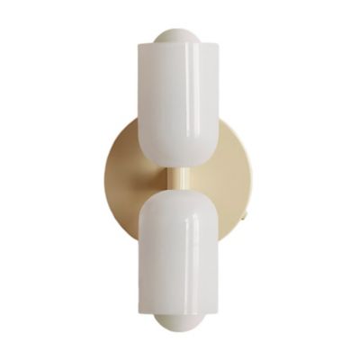 Chromatic Glass Up Down Wall Sconce