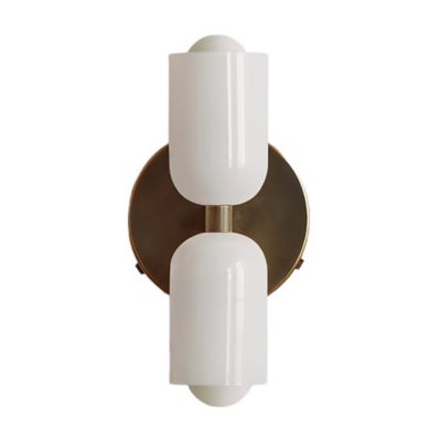 Chromatic Glass Up Down Wall Sconce