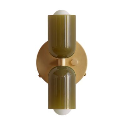 Chromatic Glass Up Down Wall Sconce