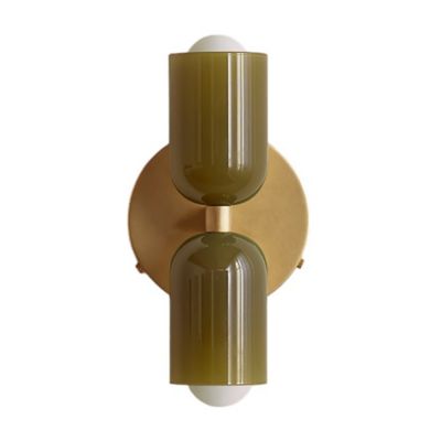 Chromatic Glass Up Down Wall Sconce