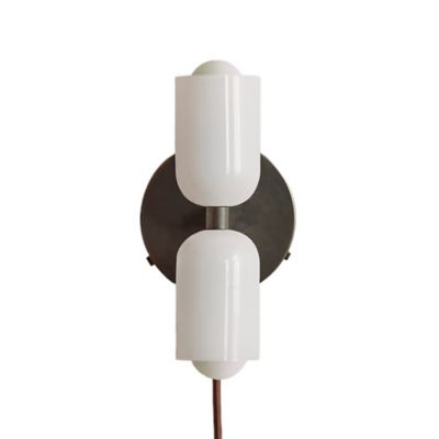 Chromatic Glass Up Down Wall Sconce