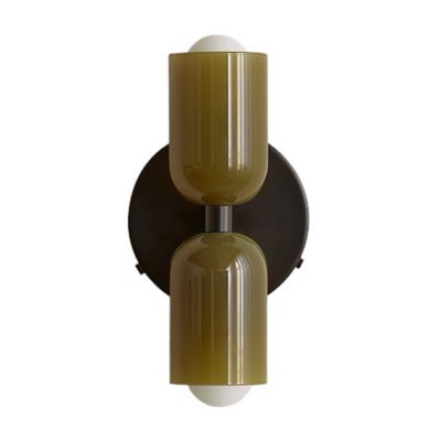 Chromatic Glass Up Down Wall Sconce
