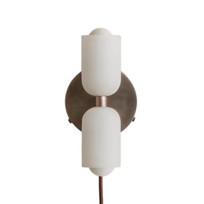 Chromatic Glass Up Down Wall Sconce