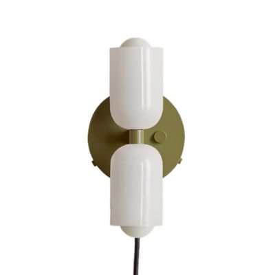 Chromatic Glass Up Down Wall Sconce