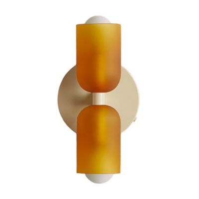 Chromatic Glass Up Down Wall Sconce