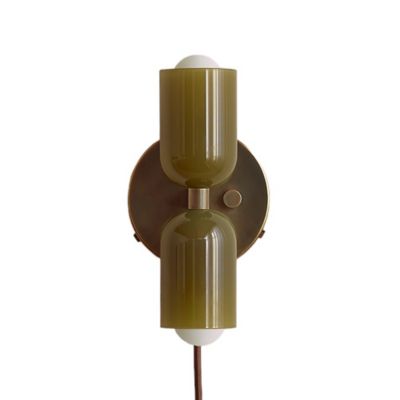 Chromatic Glass Up Down Wall Sconce