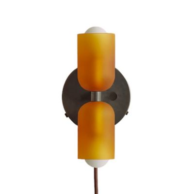 Chromatic Glass Up Down Wall Sconce