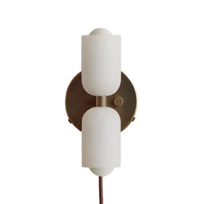 Chromatic Glass Up Down Wall Sconce