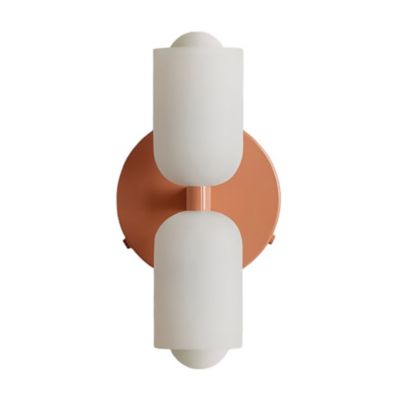 Chromatic Glass Up Down Wall Sconce