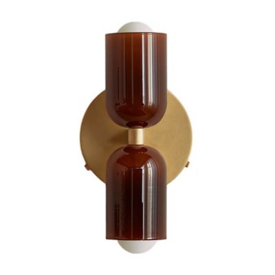 Chromatic Glass Up Down Wall Sconce