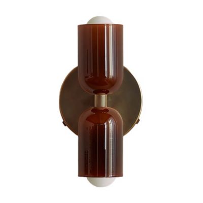 Chromatic Glass Up Down Wall Sconce
