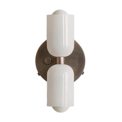 Chromatic Glass Up Down Wall Sconce