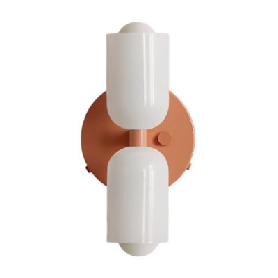 Chromatic Glass Up Down Wall Sconce