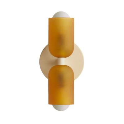 Chromatic Glass Up Down Slim Wall Sconce