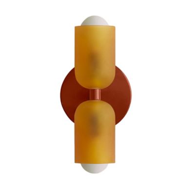 Chromatic Glass Up Down Slim Wall Sconce