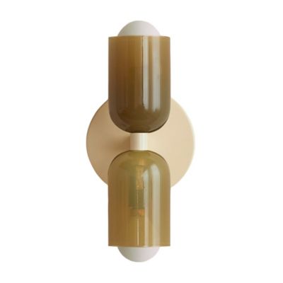 Chromatic Glass Up Down Slim Wall Sconce