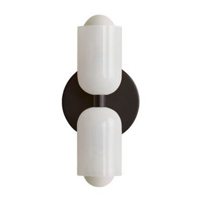Chromatic Glass Up Down Slim Wall Sconce