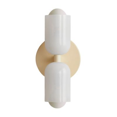 Chromatic Glass Up Down Slim Wall Sconce