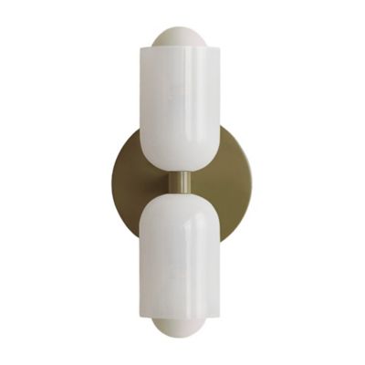 Chromatic Glass Up Down Slim Wall Sconce
