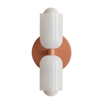 Chromatic Glass Up Down Slim Wall Sconce