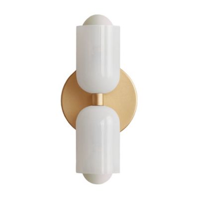 Chromatic Glass Up Down Slim Wall Sconce