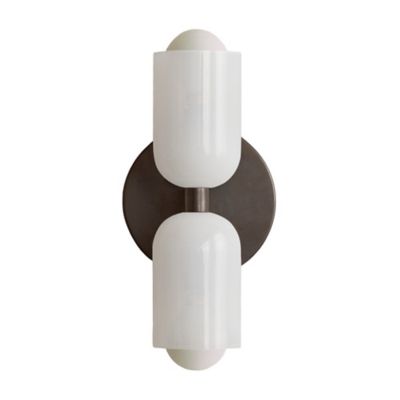 Chromatic Glass Up Down Slim Wall Sconce