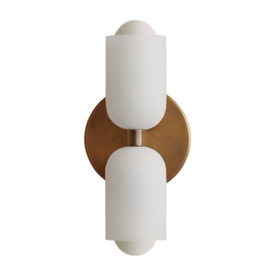 Chromatic Glass Up Down Slim Wall Sconce