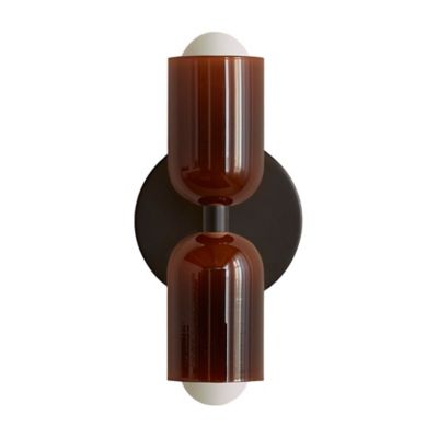 Chromatic Glass Up Down Slim Wall Sconce