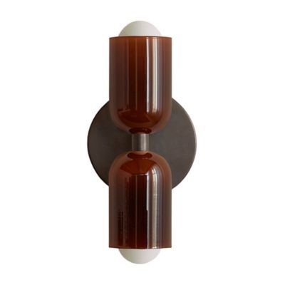 Chromatic Glass Up Down Slim Wall Sconce