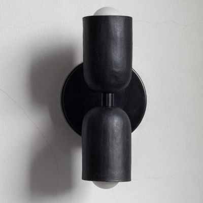 Ceramic Up Down Slim Wall Sconce