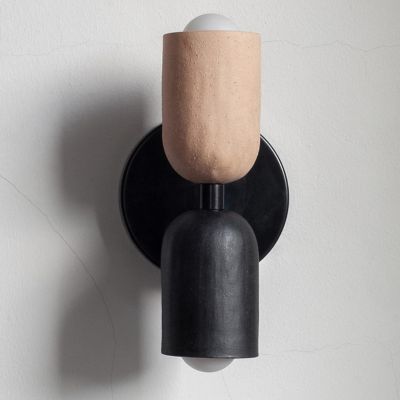 Ceramic Up Down Slim Wall Sconce