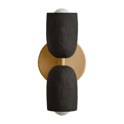Ceramic Up Down Slim Wall Sconce