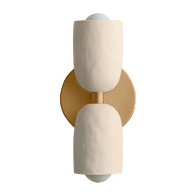 Ceramic Up Down Slim Wall Sconce