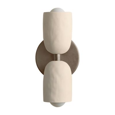 Ceramic Up Down Slim Wall Sconce