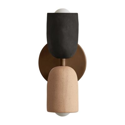 Ceramic Up Down Slim Wall Sconce