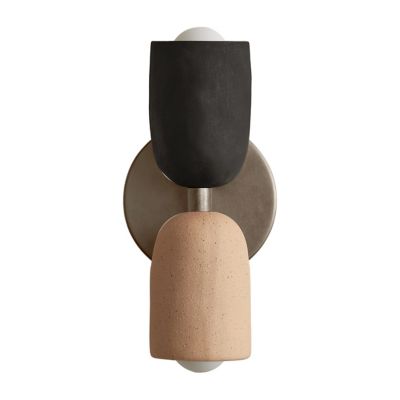 Ceramic Up Down Slim Wall Sconce