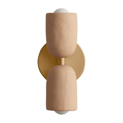Ceramic Up Down Slim Wall Sconce