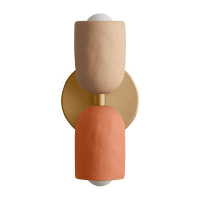 Ceramic Up Down Slim Wall Sconce