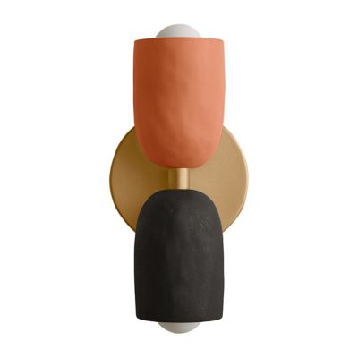 Ceramic Up Down Slim Wall Sconce