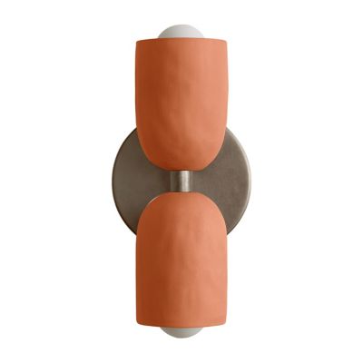 Ceramic Up Down Slim Wall Sconce