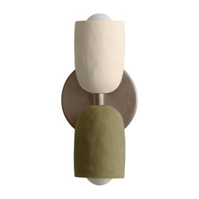 Ceramic Up Down Slim Wall Sconce