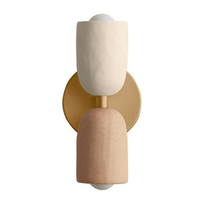 Ceramic Up Down Slim Wall Sconce