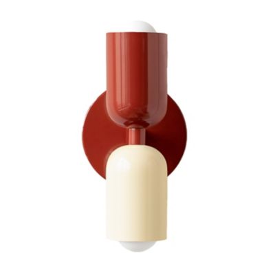 Up Down Slim Wall Sconce (Oxide Red|Bone|Oxide Red)-OPEN BOX