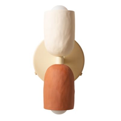 Ceramic Wall Sconce(White|Terracotta|Bone|Hardwire)-OPEN BOX
