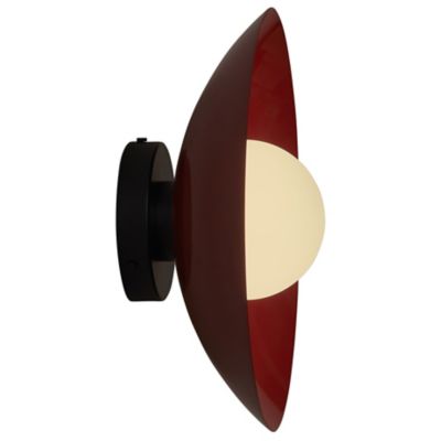 Arundel Orb Wall/Flushmount (Oxide Red|Black) - OPEN BOX